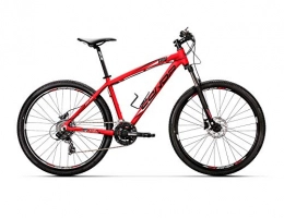 Conor Bicicletas de montaña Conor 6800 24S 27, 5" Bicicleta Ciclismo, Adultos Unisex, Rojo (Rojo), XS