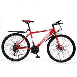 LWZ Bicicletas de montaña LWZ Bicicletas de montaña All Terrain Bicicletas de Carretera de 26 Pulgadas MTB Freno de Disco Doble Acero de Alto Carbono Bicicletas Deportivas para Exteriores