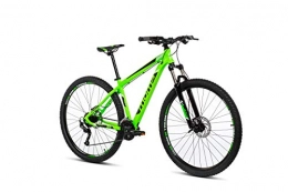 Moma Bikes Bicicletas de montaña Moma Bikes Mtb29 Peak XL Bicicleta de Montaña, Frenos de Disco hidraulicos, 27V, Unisex Adulto, Verde