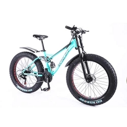 MYTNN Bicicletas de montaña MYTNN Fatbike Shimano Style 5 2020 - Bicicleta de montaña (26 pulgadas, 21 marchas, 47 cm), color azul