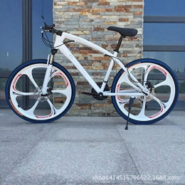 PengYuCheng Bicicleta PengYuCheng Bicicleta de montaña Bicicleta 26 Pulgadas una Rueda Doble Disco Freno Rueda suspensión Delantera Horquilla Bicicleta de montaña q5