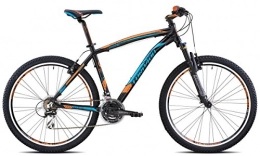 TORPADO Bicicletas de montaña torpado MTB Plutone 27, 5 "negro / naranja 3 x 7 V Talla 49 (MTB con amortiguación) / MTB Plutone 27, 5 Black / Orange 3 x 7 V Talla 49 (MTB Front Suspension)