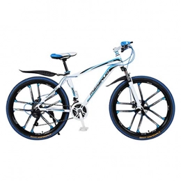 WGYDREAM Bicicleta WGYDREAM Bicicleta Montaña MTB Bicicleta del Unisex de montaña, Bicicletas de Aluminio Ligero de aleación, Doble Disco de Freno y suspensión Delantera, la Rueda de 26 Pulgadas Bicicleta de Montaña