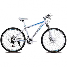 WGYDREAM Bicicleta WGYDREAM Bicicleta Montaña MTB Bicicletas De Montaña Unisex 26 '' Estructura Ligera De Acero Al Carbono 21 / 24 / 27 Velocidad del Disco De Freno Delantero Suspensión Bicicleta de Montaña