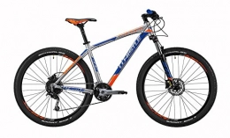 WHISTLE Bicicletas de montaña Whistle 'Mountain Bike 27, 5 Miwok 1831, 27velocidades, Color Gris / Azul / Naranja, Talla L (180195cm)