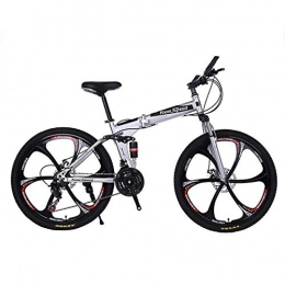 WJSW Bicicletas de montaña WJSW Bicicletas Unisex Bicicleta de montaña de 26"- Cuadro de Aluminio de 17" con Frenos de Disco - Seleccin Multicolor