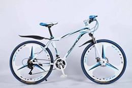 ZHTY Bicicletas de montaña ZHTY Bicicleta de montaña de 26 velocidades de 27 Pulgadas para Adultos, Cuadro Completo de aleación de Aluminio Ligero, suspensión Delantera de la Bicicleta para Hombre, Freno de Disco