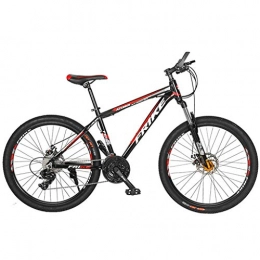 ZXCVB Bicicletas de montaña zxcvb Bicicleta De Montaña De Aleación De Aluminio De 26 Pulgadas, Bicicleta para Adultos De 21 Velocidades, Frenos De Disco Doble con Absorción De Impactos, Unisex