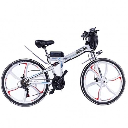 SMLRO Bicicletas eléctrica 26'' Bicicletas Eléctricas para Adultos, Bicicleta De Montaña(48V 13A 350W) 21 Equipo de Velocidad 3 Modos de Trabajo