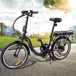 CM67 Bicicleta Bici electrica 250W Motor Sin Escobillas E-Bike 7 velocidades Bicicleta eléctrica Inteligente Adultos Unisex