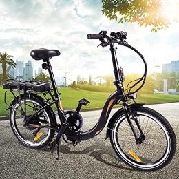 CM67 Bicicleta Bici electrica con Batería Extraíble E-Bike 7 velocidades Bicicleta eléctrica Inteligente Adultos Unisex