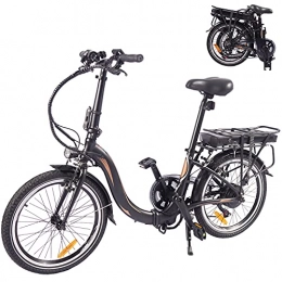 CM67 Bicicleta Bici electrica Plegable 20 Pulgadas E-Bike Cuadro Plegable de aleación de Aluminio Batería de 45 a 55 km de autonomía ultralarga Compañero Fiable para el día a día
