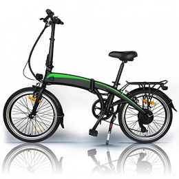 CM67 Bicicleta Bicicleta de Ciudad, 350W 36V 10AH / , batería de 7, 5 Ah, 20 Pulgadas, 3 Modos de conducción, Resistencia 50-55 kilómetros, Motor sin escobillas de Alta Velocidad, Bici Electricas Adulto,