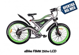 FUJISOL Bicicletas eléctrica Bicicleta de montaña elctrica FUJI18-250W LCD