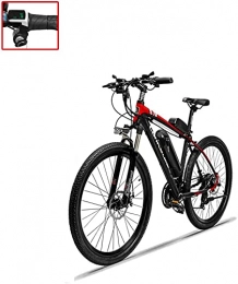 CCLLA Bicicletas eléctrica Bicicleta de montaña eléctrica para Adultos de 26 Pulgadas, batería de Litio 36V10.4 Bicicleta asistida eléctrica de aleación de Aluminio (Color: B)