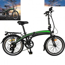 CM67 Bicicleta Bicicleta de montaña eléctrica para hombre, velocidad máxima de conducción, 25 km / h, bicicleta plegable eléctrica plegable para hombre, bicicleta de montaña, adulto