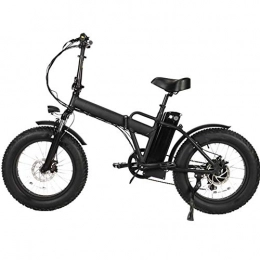 ZHaoZC Bicicletas eléctrica Bicicleta elctrica, batera de litio 48V11H, moto de nieve elctrica plegable de 500 W para adultos, potencia de conduccin 60 km, 30 km / h, rendimiento de conduccin ajustable de 7 velocidades