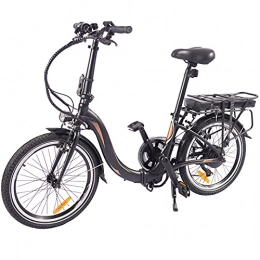 CM67 Bicicleta Bicicleta eléctrica 250W Motor Sin Escobillas Bicicleta Eléctrica Urbana Cuadro Plegable de aleación de Aluminio Bicicleta eléctrica Inteligente Compañero Fiable para el día a día