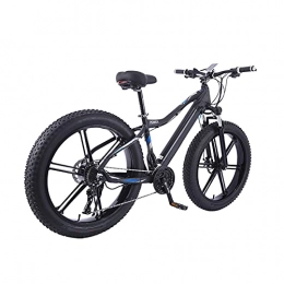 Bewinch Bicicletas eléctrica Bicicleta Eléctrica, 26 Pulgadas para Adultos, Bicicleta De Montaña con Motor De 350 W, Batería Extraíble De 36 V / 10 Ah, Engranajes De 27 Velocidades, Frenos De Disco Dobles, F, 26 Inch