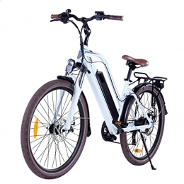 Festnjght Bicicletas eléctrica Bicicleta eléctrica ciclomotor eléctrica Festnjght con asistencia de potencia de 26 pulgadas y 250 W, con medidor LCD, batería de 12, 5 AH, rango de 80 km para mujeres, desplazamientos, compras, viajes