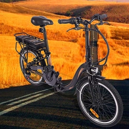 CM67 Bicicleta Bicicleta eléctrica con Batería Extraíble E-Bike Cuadro Plegable de aleación de Aluminio Bicicleta eléctrica Inteligente Una Bicicleta eléctrica Adecuada para el Uso Diario de Todos