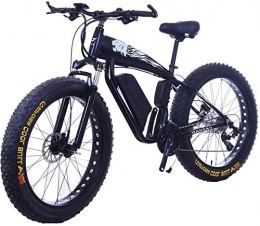 ZJZ Bicicleta Bicicleta eléctrica con neumáticos gordos de 26 pulgadas 48V 400W Bicicleta eléctrica para nieve Bicicleta eléctrica de montaña de 27 velocidades Freno de disco con batería de litio (Color: 10Ah, Tama