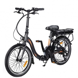 CM67 Bicicleta Bicicleta eléctrica Conduce a una Velocidad máxima de 25 km / h. Bikes electrica Capacidad de la batería de Iones de Litio (AH) 10AH Bici electrica Tamaño de neumático 20 Pulgadas, Negro