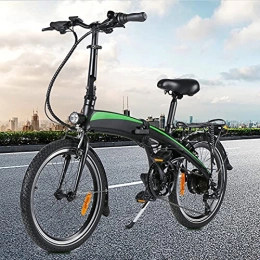 CM67 Bicicleta Bicicleta eléctrica Cuadro de aleación de Aluminio Plegable Motor Potente de 250W 250W Commuter E-Bike Batería de Iones de Litio Oculta de 7, 5AH