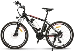 Farger Bicicletas eléctrica Bicicleta eléctrica de 26 pulgadas de MYATU con batería de litio de 36 V 10, 4 Ah y Shimano de 21 velocidades, para hombre y mujer