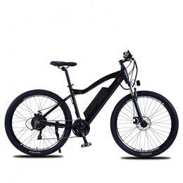 Liu Yu·casa creativa Bicicleta Bicicleta eléctrica de 500 W, bicicleta de montaña eléctrica para adultos de 27, 5 pulgadas, bicicleta eléctrica de 48 V con batería extraíble de 10 Ah, engranajes profesionales de 21 velocidades