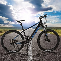 CM67 Bicicleta Bicicleta Eléctrica de Montaña de 27, 5" Batería Litio 36V 10Ah Mountain Bike de 27, 5 Pulgadas E-Bike MTB Pedal Assist Engranaje De 7 Velocidad De Shimano Amigo Fiable para Explorar