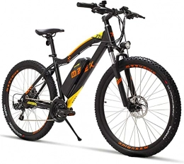 ZJZ Bicicleta Bicicleta eléctrica de montaña para adultos de 27, 5 pulgadas, batería de litio de 48 V 13 Ah, bicicletas eléctricas de 400 W, bicicleta eléctrica todoterreno de aleación de aluminio de grado aeroespac
