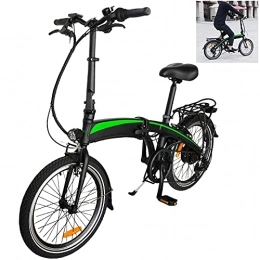 CM67 Bicicleta Bicicleta eléctrica E-Bike 20 Pulgadas 250W 7 velocidades Batería de Iones de Litio Oculta de 7, 5AH