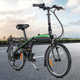 CM67 Bicicleta Bicicleta eléctrica Marco Plegable Rueda óptima de 20" 250W Commuter E-Bike Batería de Iones de Litio Oculta 7.5AH extraíble