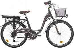 Cicli Cinzia Bicicletas eléctrica Bicicleta eléctrica para Mujer Cinzia Sfera de 28 Pulgadas, Mujer, marrón
