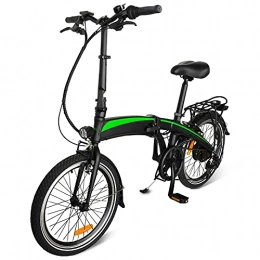 CM67 Bicicleta Bicicleta Eléctrica Plegable, 350W 36V 10AH / 7.5AH Velocidad máxima 25 km / h 3 Modos de conducción, Resistencia 50-55 kilómetros, con Asistencia de Pedal, Bici Electricas Adulto,