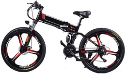 ZJZ Bicicleta Bicicleta eléctrica plegable, pantalla LED para bicicleta plegable, bicicleta eléctrica, bicicleta eléctrica, motor de 400 W, carga máxima de 120 kg, fácil de almacenar en una caravana, autocaravana,