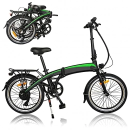 CM67 Bicicleta Bicicleta Plegable Adulto, 350W 36V 10AH / , batería de 7, 5 Ah, 20 Pulgadas, 3 Modos de conducción, Resistencia 50-55 kilómetros, Motor sin escobillas de Alta Velocidad, Bici Electricas Adulto,