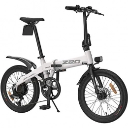 FTF Bicicletas eléctrica Bicicletas Plegables Eléctricos para Adultos, Plegable De Aluminio Marco De Las Bicicletas Eléctricas, Frenos De Doble Disco con 3 Modos De Conducción