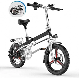 CCLLA Bicicleta CCLLA Bicicleta eléctrica Plegable para Adultos, Bicicleta de montaña eléctrica de 20" / Bicicleta eléctrica para desplazamientos, Rango de Asistencia de conducción de Tres Modos de hasta 60-80 km