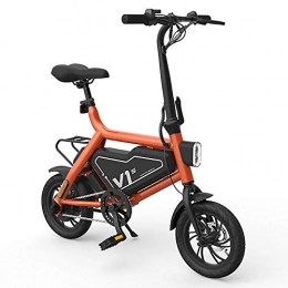 COKECO Bicicleta COKECO Bicicleta Eléctrica, Bicicleta Eléctrica Asistida 250 W Pequeño Scooter Plegable La Batería Litio 36V7.8Ah Es Súper Liviana, Consumo De Energía por Cien Kilómetros: 0.702kw.h / 100km