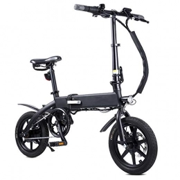 Fafrees Bicicletas eléctrica Fafrees Bicicleta eléctrica Plegable de 14 Pulgadas 36V 250W Bicicleta Eléctrica Impermeable con Bicicleta de Ciclomotor de Batería Recargable de 10AH 25 km / h para Adultos