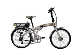 FEM Bicicletas eléctrica FEM Bicicleta Elctrica Plegable 24" (Blanco Perla)