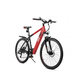 FUJISOL Bicicletas eléctrica FUJISOL Bicicleta eléctrica roja 20″ 250W bateria Samsung 36V Shimano 6V-