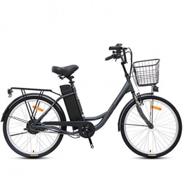 FZYE Bicicleta FZYE 24 Pulgada Bicicleta Eléctrica Bike, extraíble Batería Litio 3 Modos Trabajo Deportes Aire Libre, Gris