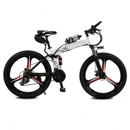 GJJSZ Bicicleta GJJSZ Bicicleta de montaña elctrica Mejorada, Bicicleta elctrica de 250W 26''con batera extrable de Iones de Litio de 36V 6.8 AH, Cambio de 21 velocidades