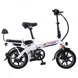 GJJSZ Bicicleta GJJSZ Bicicleta elctrica Plegable Desmontable 48V 8AH Bicicleta elctrica Plegable 350W Potente Motor E-Bike con Rango de 25-30KM