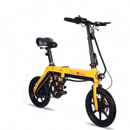 GUOJIN Bicicleta GUOJIN Bicicleta Eléctrica Motor De 250W, para Hombres Mujeres / Bicicleta De Montaña / E-Bike Aluminio, 36V8.0AH Batería De Litio, Frenos De Disco 3 Modos 25 Km / H, Amarillo