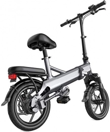 GYL Bicicleta GYL Bicicleta eléctrica, bicicleta plegable, scooter, viaje por la ciudad, bicicleta eléctrica de 48 V para hombres, diseño de batería oculta y bicicleta con luz LED delantera para desplazamientos al