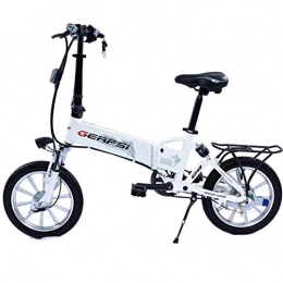 Hokaime Bicicletas eléctrica Hokaime Bicicleta eléctrica Plegable Adulto Bicicleta de 16 Pulgadas, Equipada con 36V Puerto de Bicicleta eléctrica USB 250W